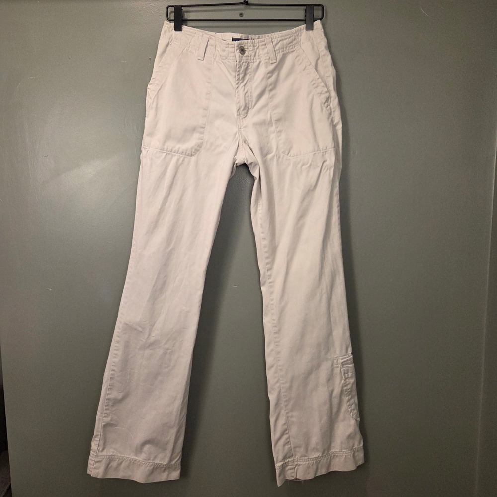 Vintage‎ Lucky Brand Bootcut Khaki Jeans Y2K Women's Size 12/31, Ivory Cream